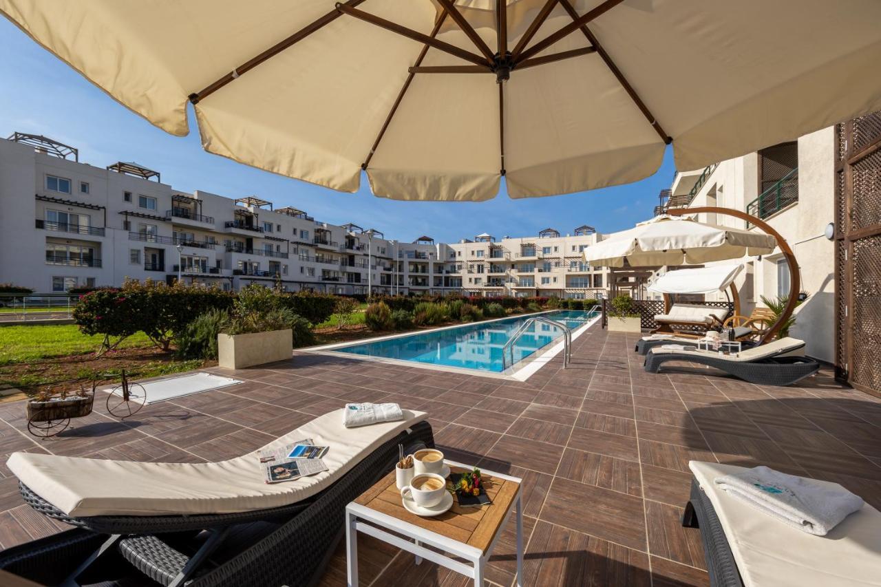 Thalassa Beach Family & Waterpark Resort Vokolidha Extérieur photo