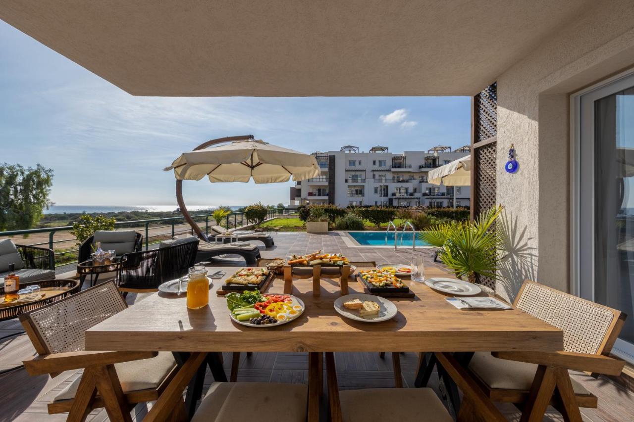 Thalassa Beach Family & Waterpark Resort Vokolidha Extérieur photo